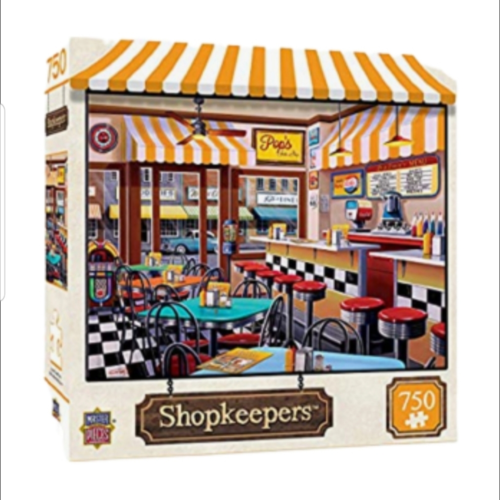 Master-Piece Shopkeepers Puzzle 750 Pieces NEW